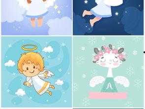 天使宝贝吃瓜图片卡通